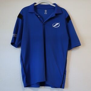 Tampa Bay Lightning: Men’s Polo - Size Medium